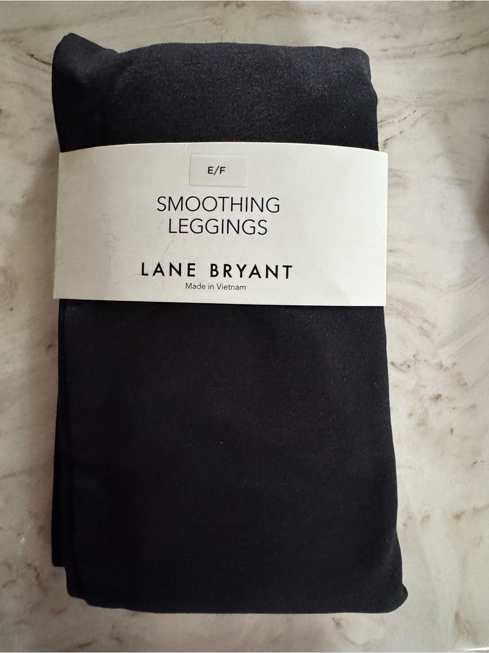 Lane Bryant Black Smoothing Opaque Leggings
